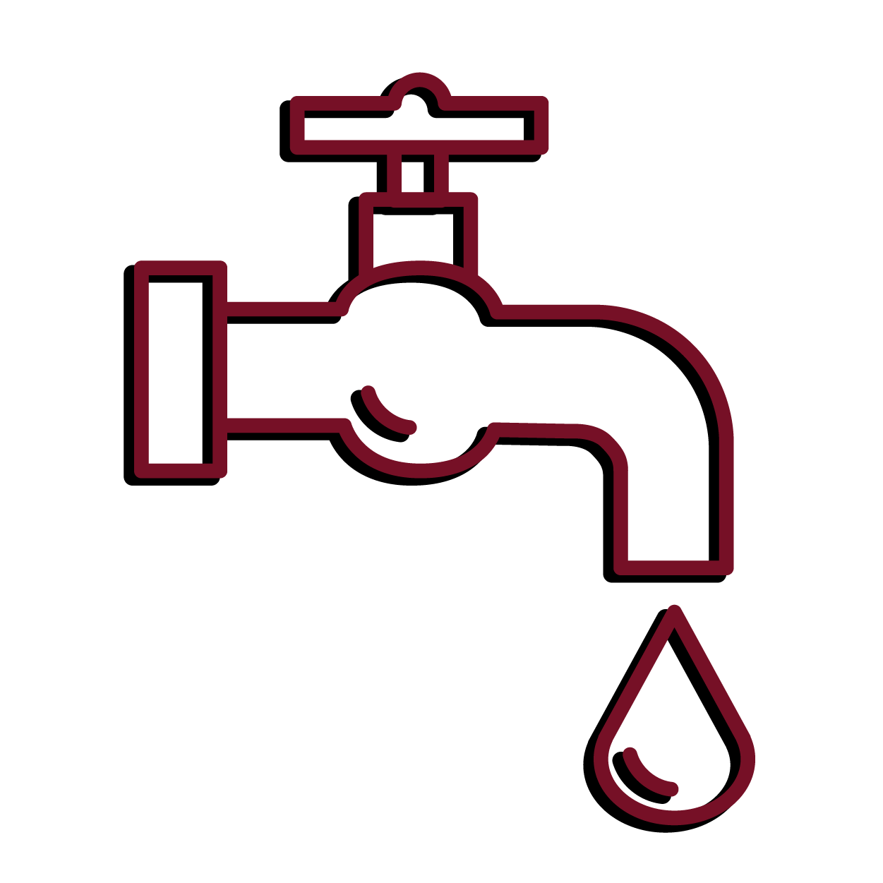City of Bradford Icons_Water Authority Red